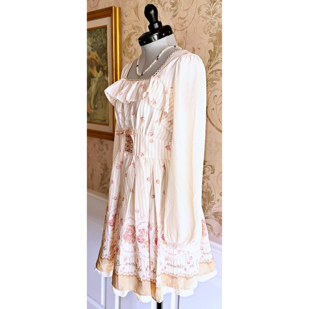 Liz Lisa Distant Memories Eiffel Tower OP Dress J Fashion Gyaru Lolita Japan - Picture 11 of 16
